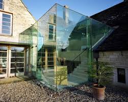 aging structures with glass extensions