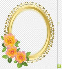 borders and frames frames gold flower