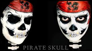 dead pirate face paint tutorial you