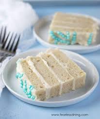 gluten free vanilla cake dairy free