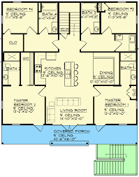 Exclusive Beach House Plan With 6