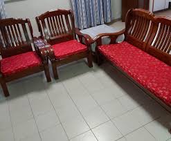 wooden sofa set furniture home