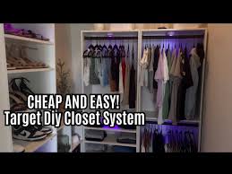 diy closet system with bookshelves
