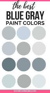 paint colors grey blue only paint