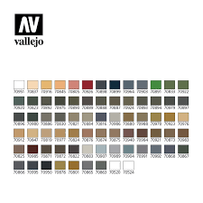 Vallejo Cases Military Model Color