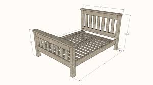 simple bed full size bed frame ana