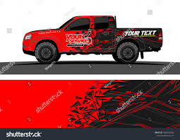 Car Livery Graphic Vector Abstract Racing Shape Design For