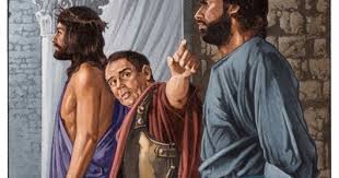 Image result for images for Barabbas and Jesus