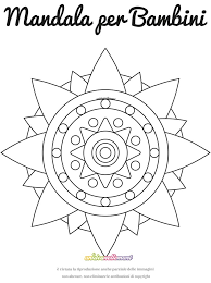 Disegno Mandala Rosa Dei Venti 1 Da Colorare E Da Stampare