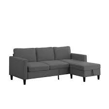 Polyester Reversible Sectional Sofa