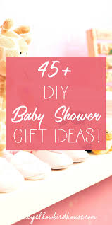 45 diy baby shower gift ideas the