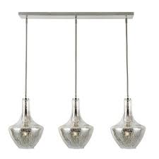 mercury glass chandeliers lighting