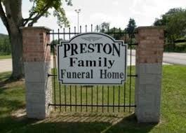 preston family funeral home funeral