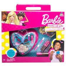 barbie cosmetic set in a box
