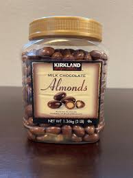 kirkland chocolate covered almonds at