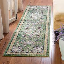 safavieh madison collection mad474y green turquoise rug 2 2 x 6