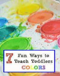 teach toddlers colors