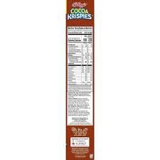 cocoa krispies cold breakfast cereal