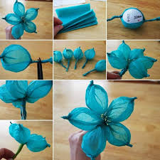 interesting crafts made with tissue paper