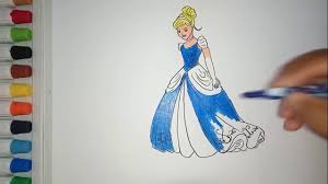 Versi paling awal dari cerita ini. Menggambar Dan Mewarnai Princess Cinderella Mudah Dan Menarik Untuk Anak Anak Youtube