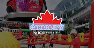 celebrate canada day at ice district