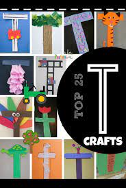 top 25 letter t crafts