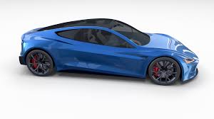 Yes, the tesla roadster is back, and we'll apparently see it on the road sometime in 2020. Tesla Roadster 2020 Electric Blue With Interior And Chassis By Dragosburian