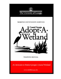 Pdf Coastal Georgia Adopt A Wetland Training Manual An