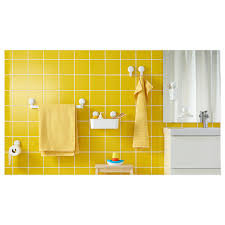 Bathroom ikea bath towels & washcloths. Tisken Towel Rack With Suction Cup White Ikea