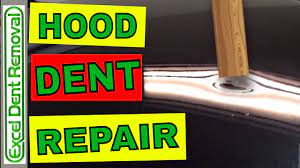Take a look at carhop's guide to removing dents quickly and easily without damage. Dent Repair Before And After Car Hood Dent Fixed With Paintless Dent Removal Youtube