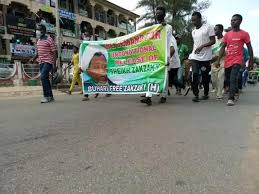 This follows a bloody clash between his followers and soldiers in zaria, kaduna state. Photos Free Zakzaky Protest In Abuja Nigeria 07 June 2021 International Shia News Agency