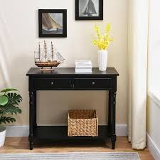 Asaruda Solid Wood Console Entry Table
