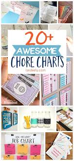 Awesome Chore Charts That Work All Time Favorite Crafts