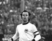 Image of Franz Beckenbauer playing football