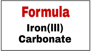 how to write chemical formula for iron