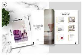 interior furniture catalog templates