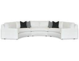 3 Piece Sectional Curved Sofa Modular