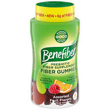 benefiber prebiotic fiber gummies fruit flavors 81 ct