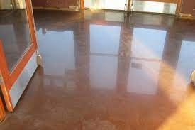 decorative concrete floors stained or