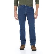Wrangler Wrangler Mens Regular Fit Jeans With Comfort
