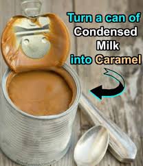 sweetened condensed milk caramel slow