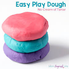 easy homemade play dough recipe without