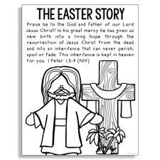 We've included 12 coloring pages as well as one page that has all 12 eggs on it, so you've got we've also included an additional set of coloring pages that goes along with our resurrection eggs. The Easter Story Bible Verse Coloring Page Resurrection Of Jesus