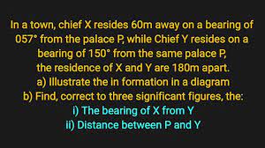 Bearing and Distance | WAEC 2023 | Question 10 - YouTube