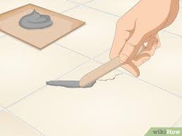 how to repair ed floor tiles