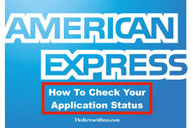amex application status tips on