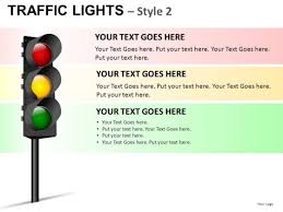 Traffic Lights Powerpoint Templates