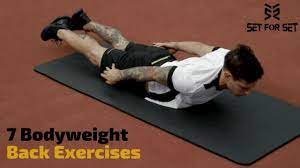 7 best bodyweight back exercises no