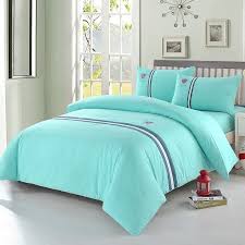gorgeous solid mint green with blue and