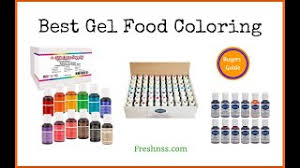 If you're still in two minds about food coloring gel and are thinking about choosing a similar product, aliexpress is a great place to compare prices and and, if you just want to treat yourself and splash out on the most expensive version, aliexpress will always make sure you can get the best price for. Best Gel Food Coloring Reviews 2021 Buyers Guide Youtube